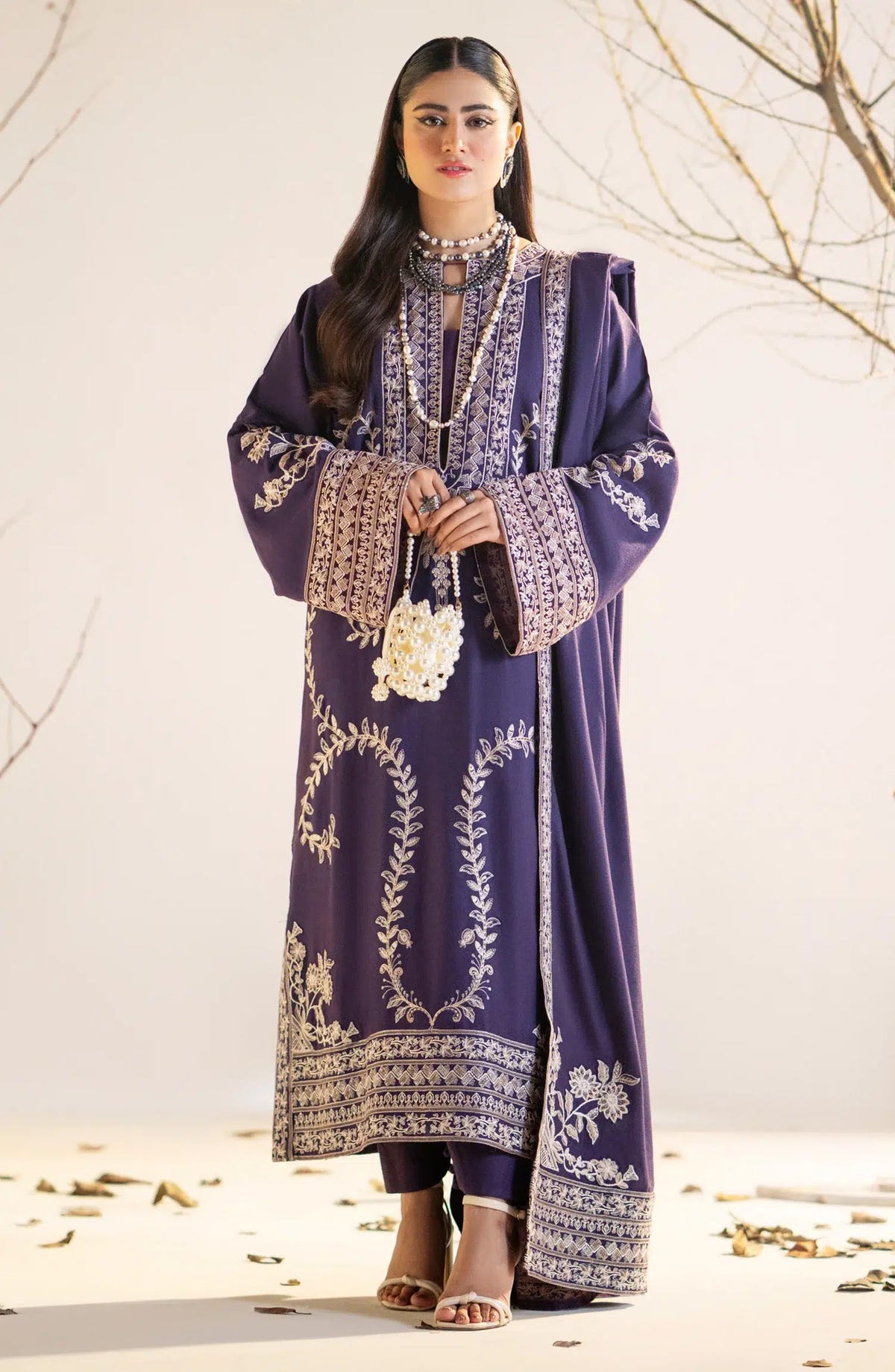 Maryum N Maria | Shehr Bano Winter 23 | -  Maryum N Maria Luxury - Original Designer Dress - House of Maryam