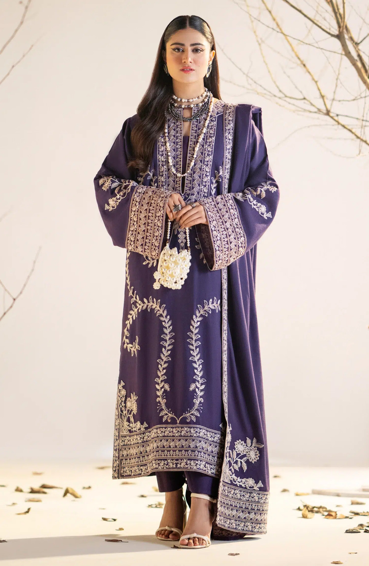Maryum N Maria | Shehr Bano Winter 23 | -  Maryum N Maria Luxury - Original Designer Dress - House of Maryam