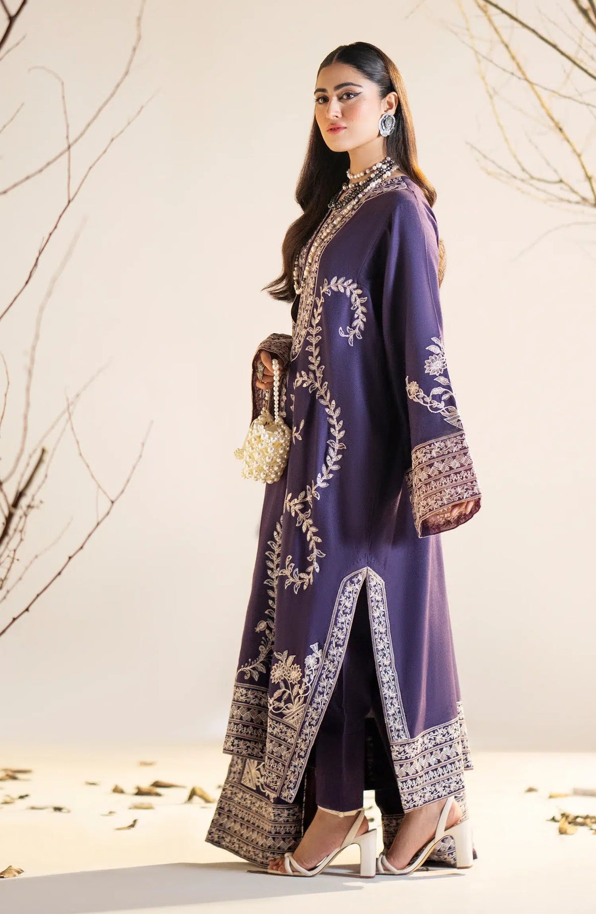 Maryum N Maria | Shehr Bano Winter 23 | -  Maryum N Maria Luxury - Original Designer Dress - House of Maryam