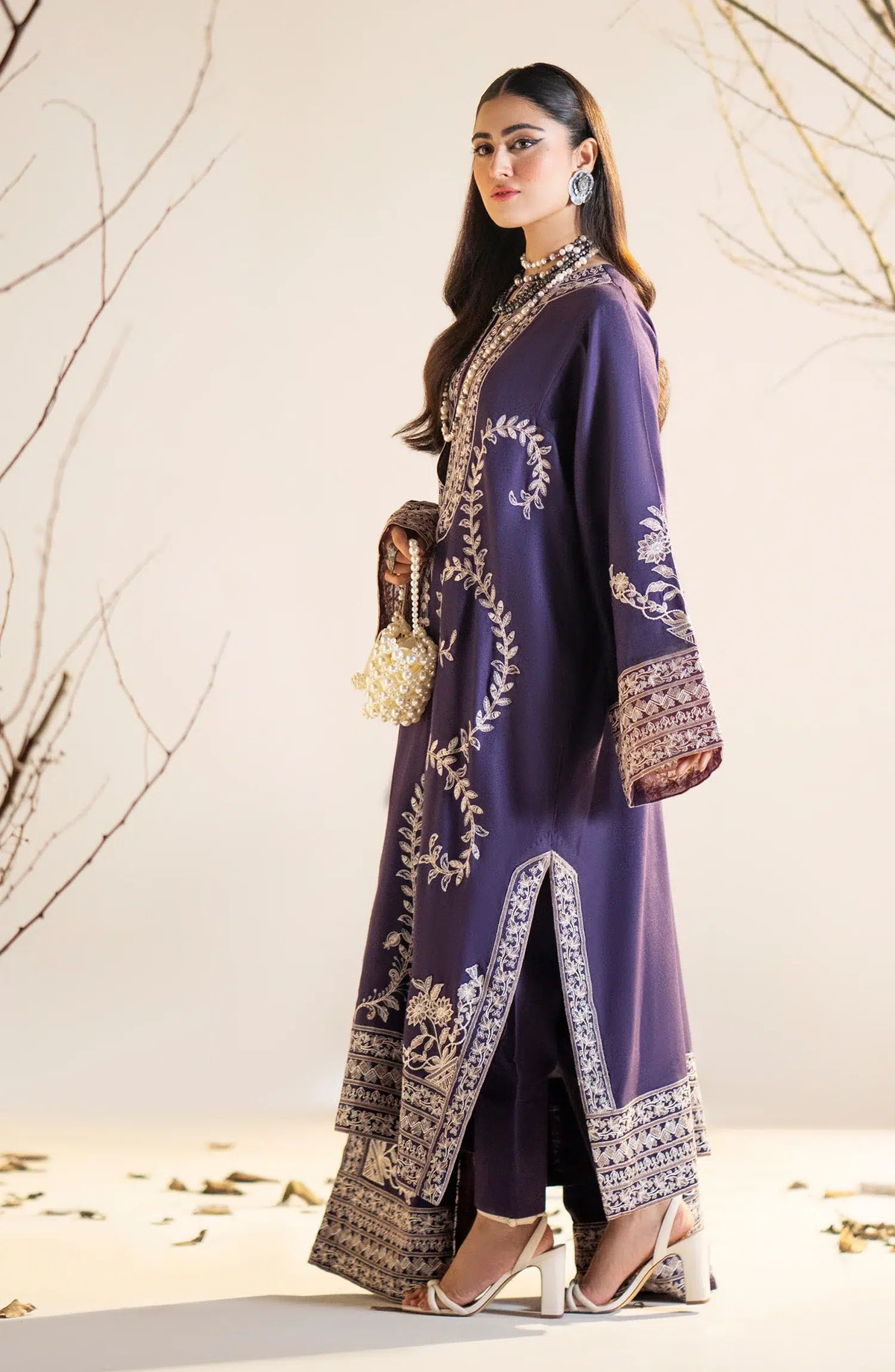 Maryum N Maria | Shehr Bano Winter 23 | -  Maryum N Maria Luxury - Original Designer Dress - House of Maryam