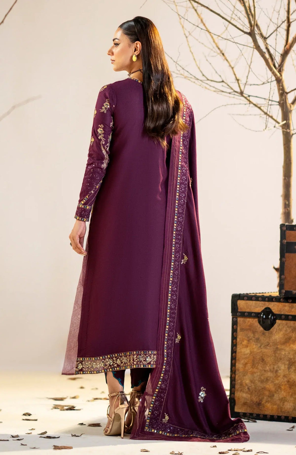Maryum N Maria | Shehr Bano Winter 23 | JANEA MW23565 -  Maryum N Maria Luxury - Original Designer Dress - House of Maryam