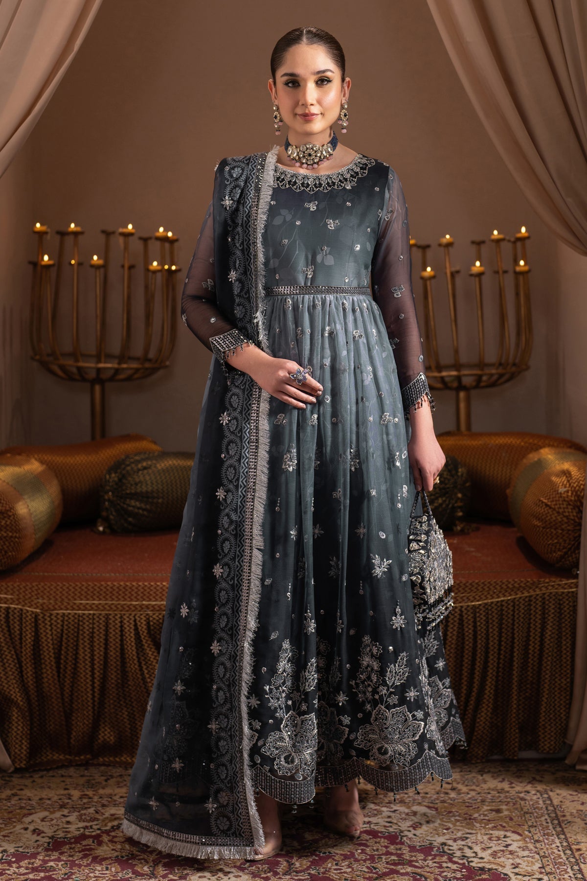 Alizeh | Jhalak Formals | AF-JHLK-08-MASTANI -  Alizeh Ladies Clothes - Original Designer Dress - House of Maryam