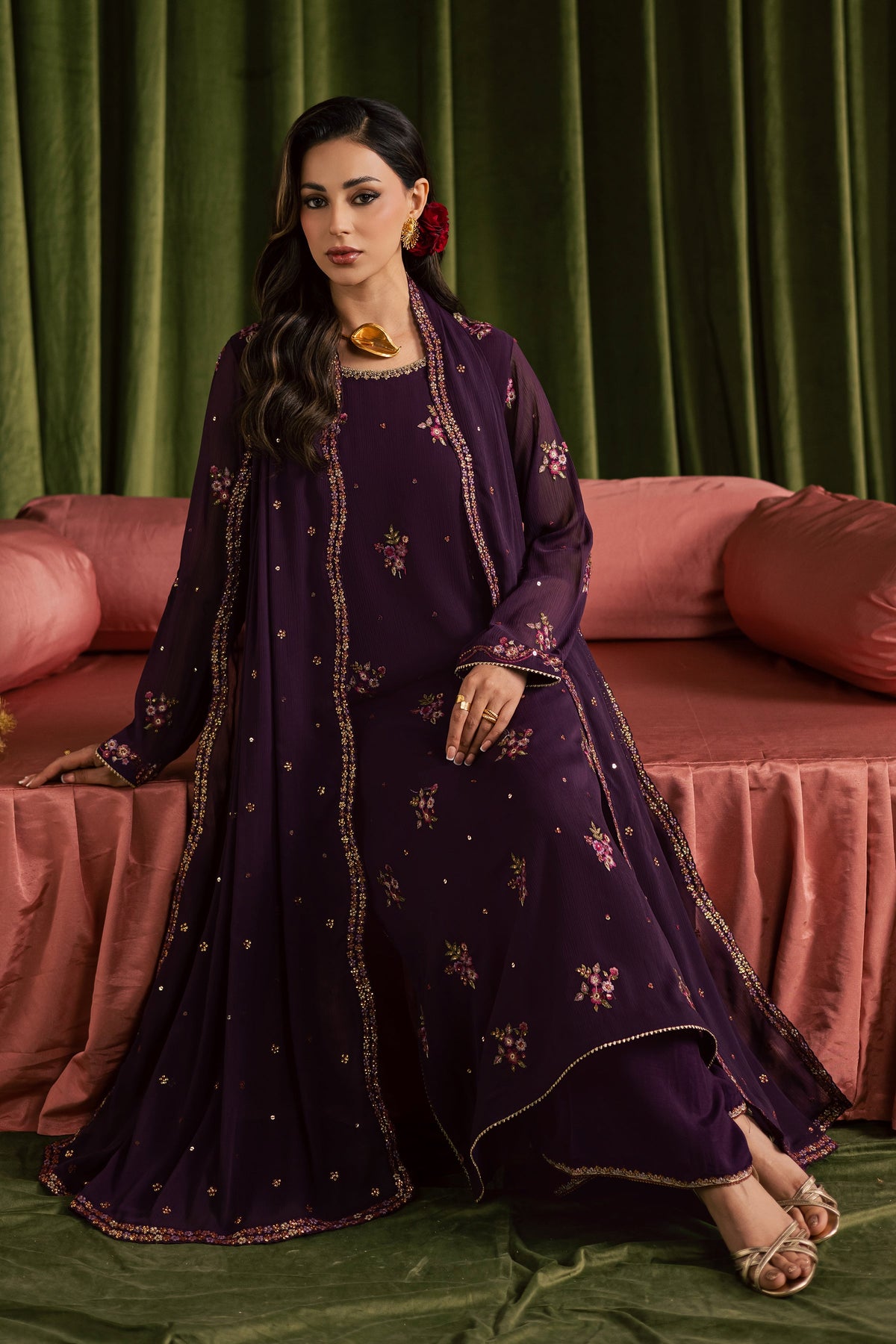 Batik | Gulmohar Festive Eid Edit 26' | Maya 3Pc-5