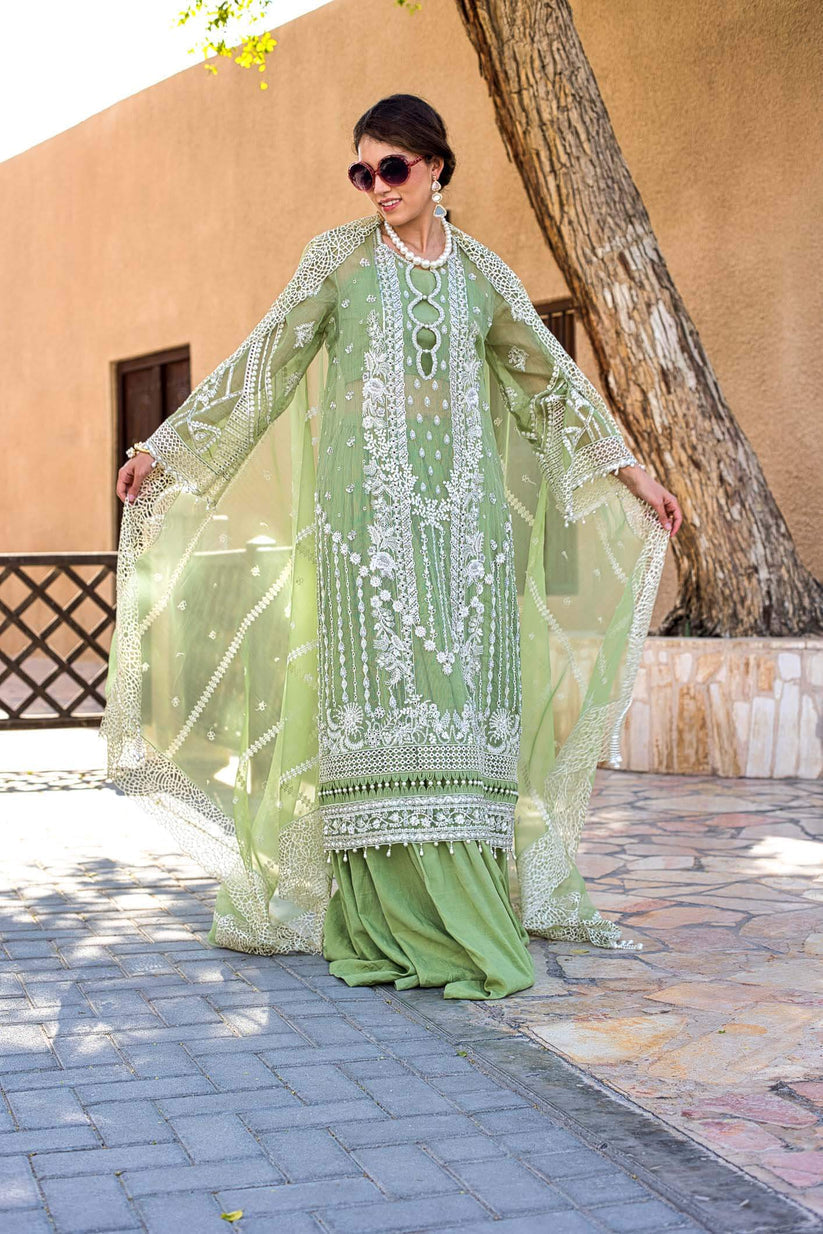Kara | Kamdani Festive Collection | Meadow Delight -  Kara Ladies Clothes - Original Designer Dress - House of Maryam