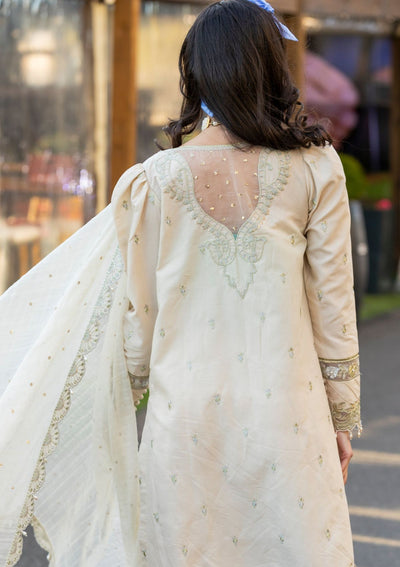 Meem | Luxury Eid Lawn 24 | MD-04 LIGHT SKIN -  Meem Luxury - Original Designer Dress - House of Maryam