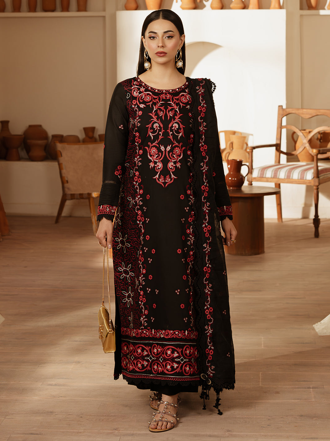 Mahnur | Florence Luxury Lawn 25 | MEHARMAH -  Mahnur Ladies Clothes -  House of Maryam