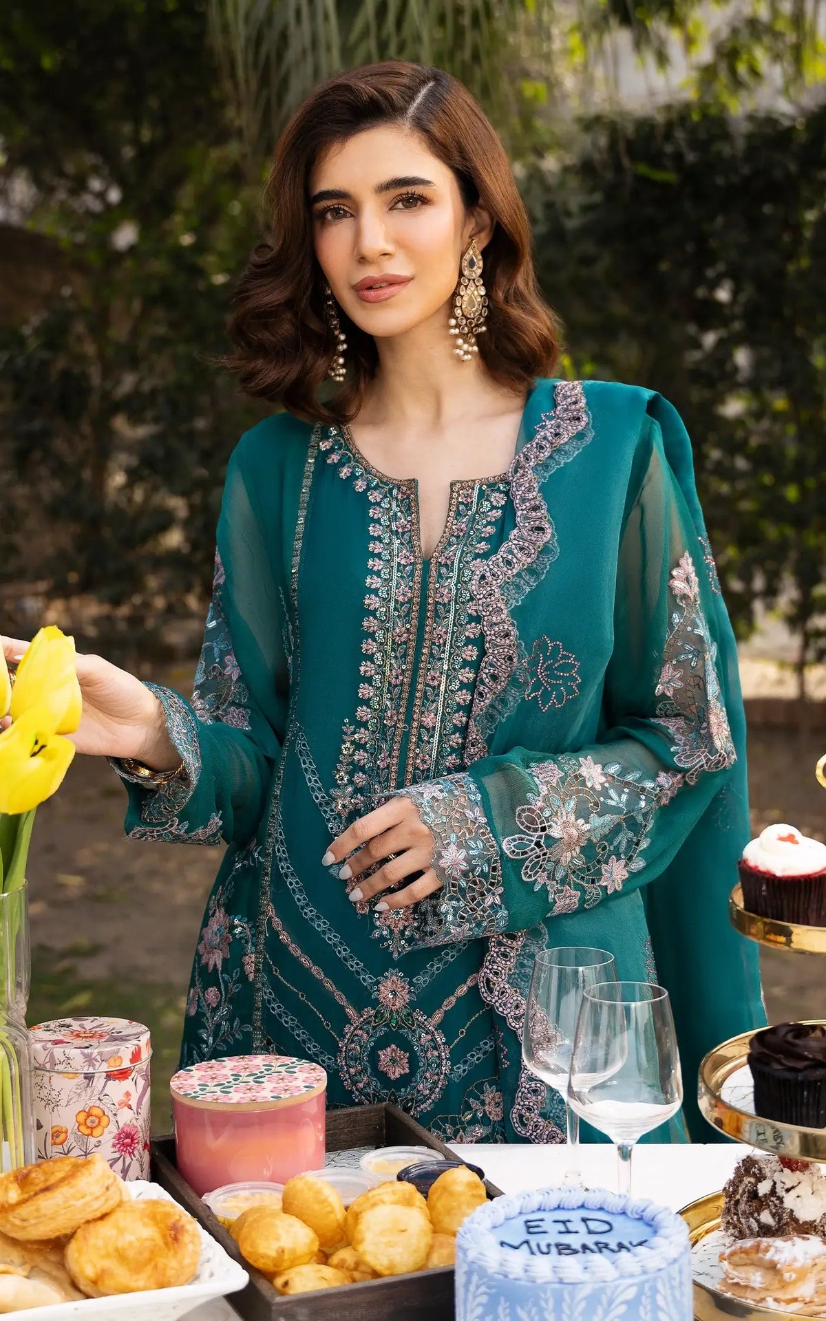 Asifa and Nabeel | Sunehri Eid 25 | Meher-(SEF25-01) -  Asifa and Nabeel Ladies Clothes - Original Designer Dress - House of Maryam