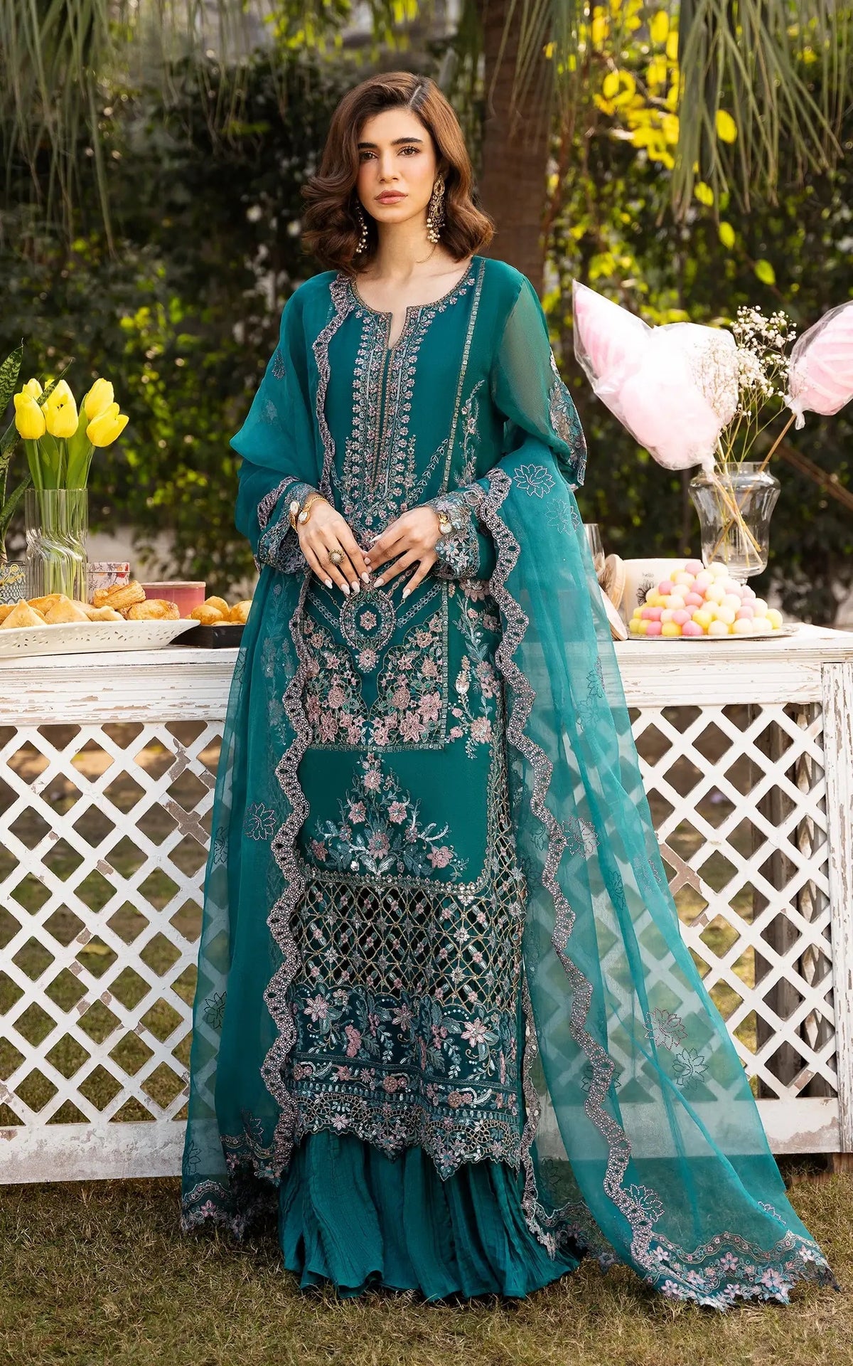Asifa and Nabeel | Sunehri Eid 25 | Meher-(SEF25-01) -  Asifa and Nabeel Ladies Clothes - Original Designer Dress - House of Maryam