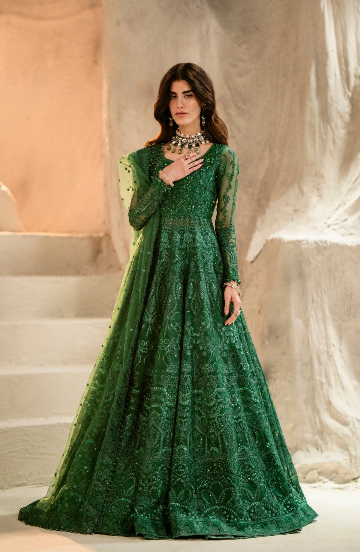 Maryum N Maria | Mehr o Maah Bridals | MW23-540-Selket -  Maryum N Maria Bridal - Original Designer Dress - House of Maryam