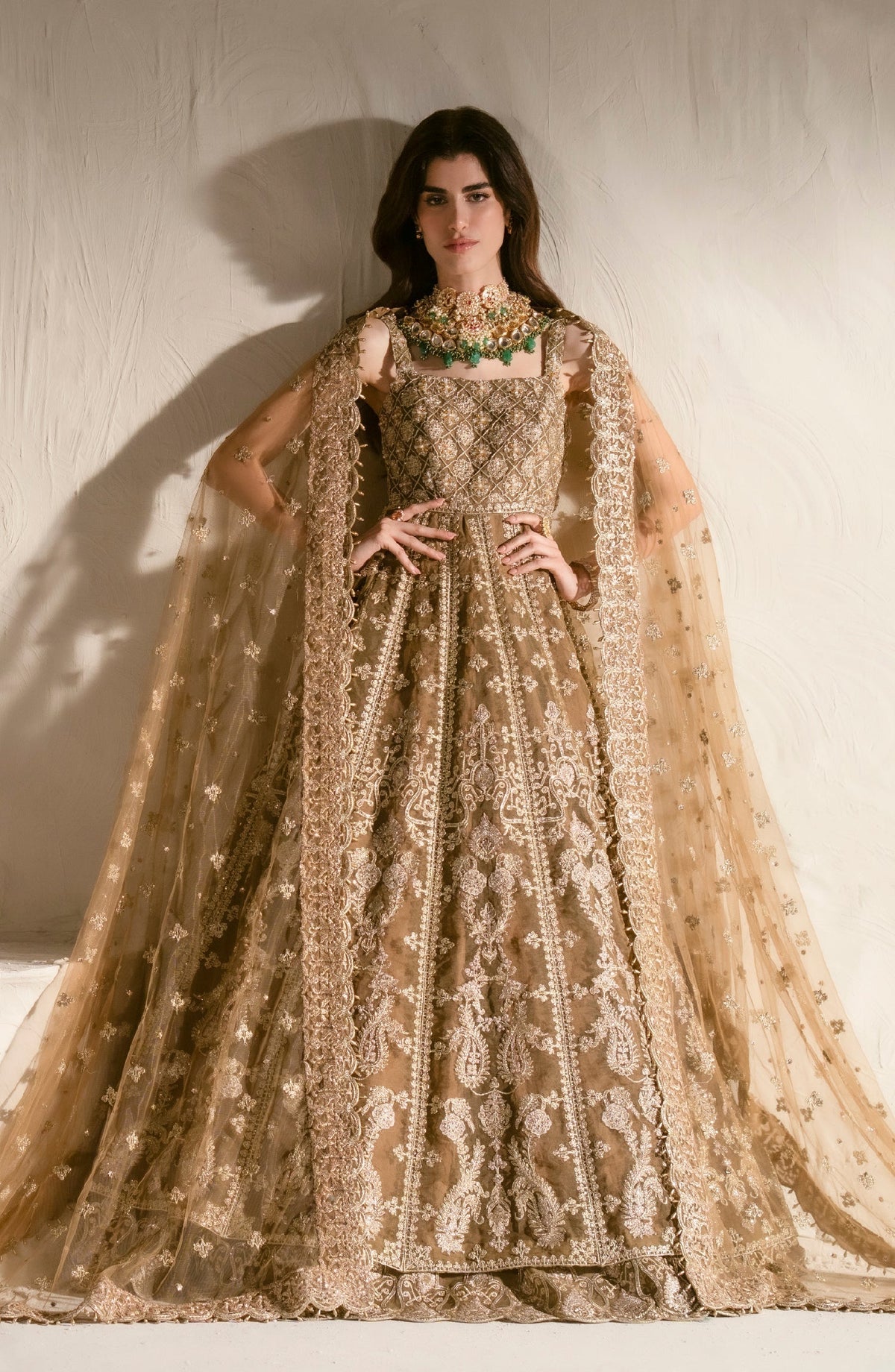 Maryum N Maria | Mehr o Maah Bridals | MW23-539-Bennu -  Maryum N Maria Bridal - Original Designer Dress - House of Maryam