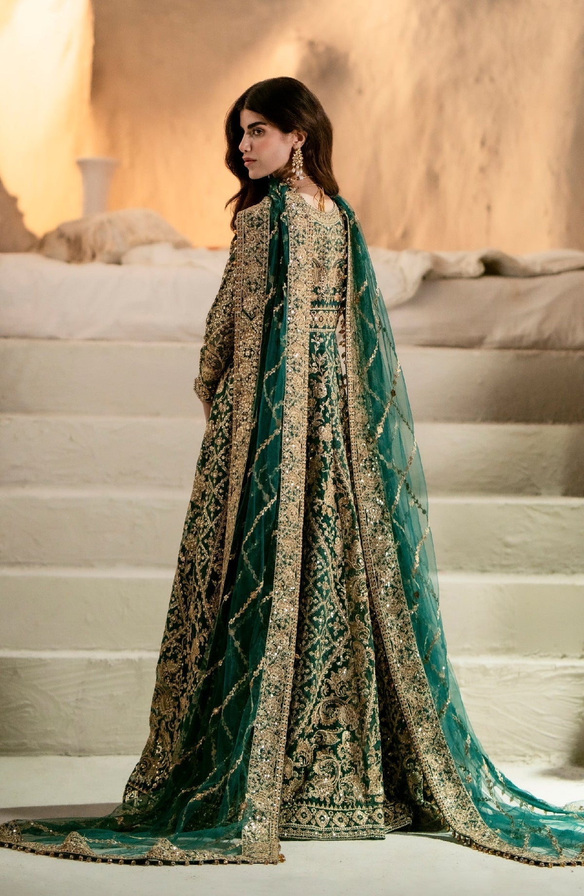 Maryum N Maria | Mehr o Maah Bridals | MW23-536-Anippe -  Maryum N Maria Bridal - Original Designer Dress - House of Maryam