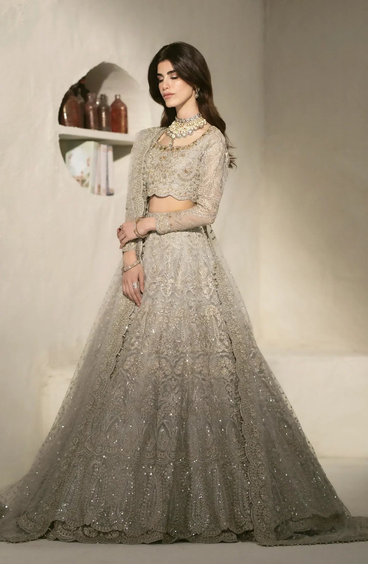 Maryum N Maria | Mehr o Maah Bridals | MW23-533-Feme -  Maryum N Maria Bridal - Original Designer Dress - House of Maryam