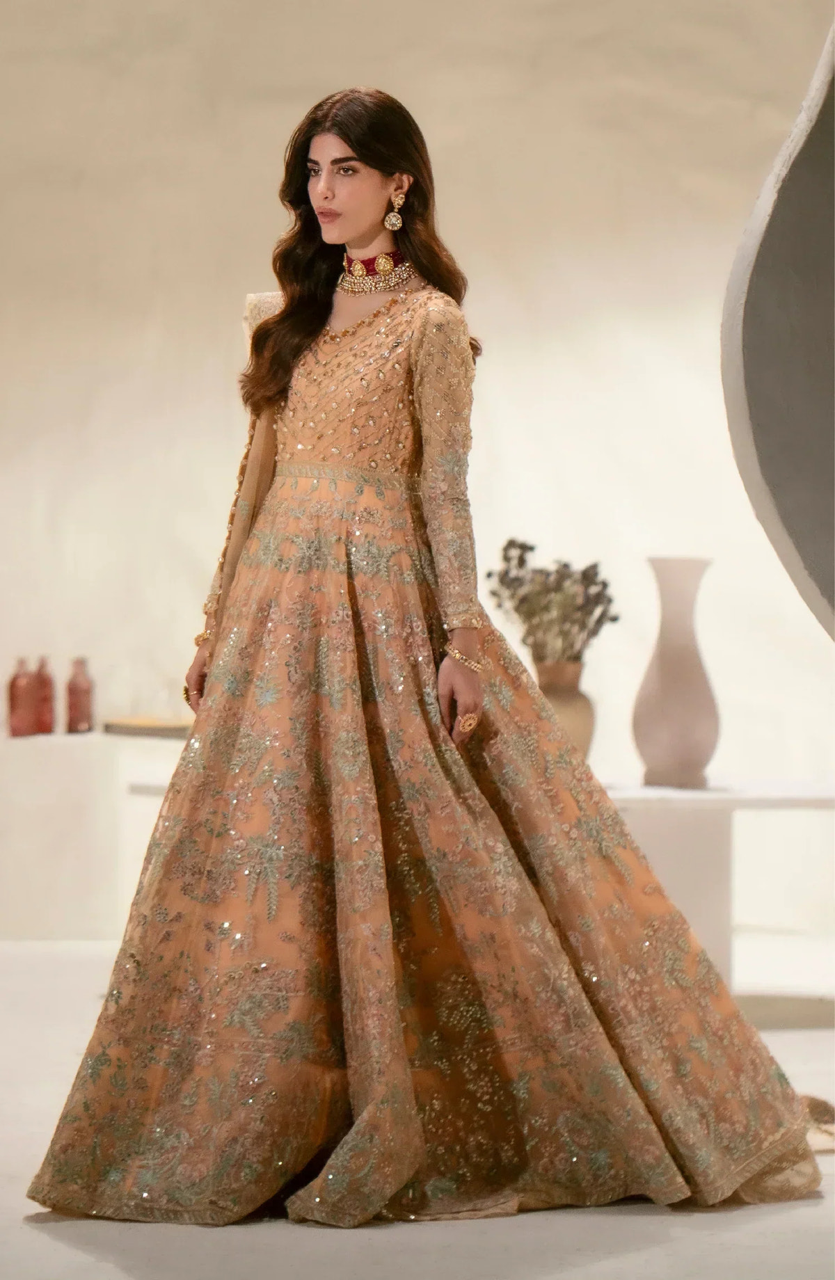 Maryum N Maria | Mehr o Maah Bridals | MW23-534-Nane -  Maryum N Maria Bridal - Original Designer Dress - House of Maryam