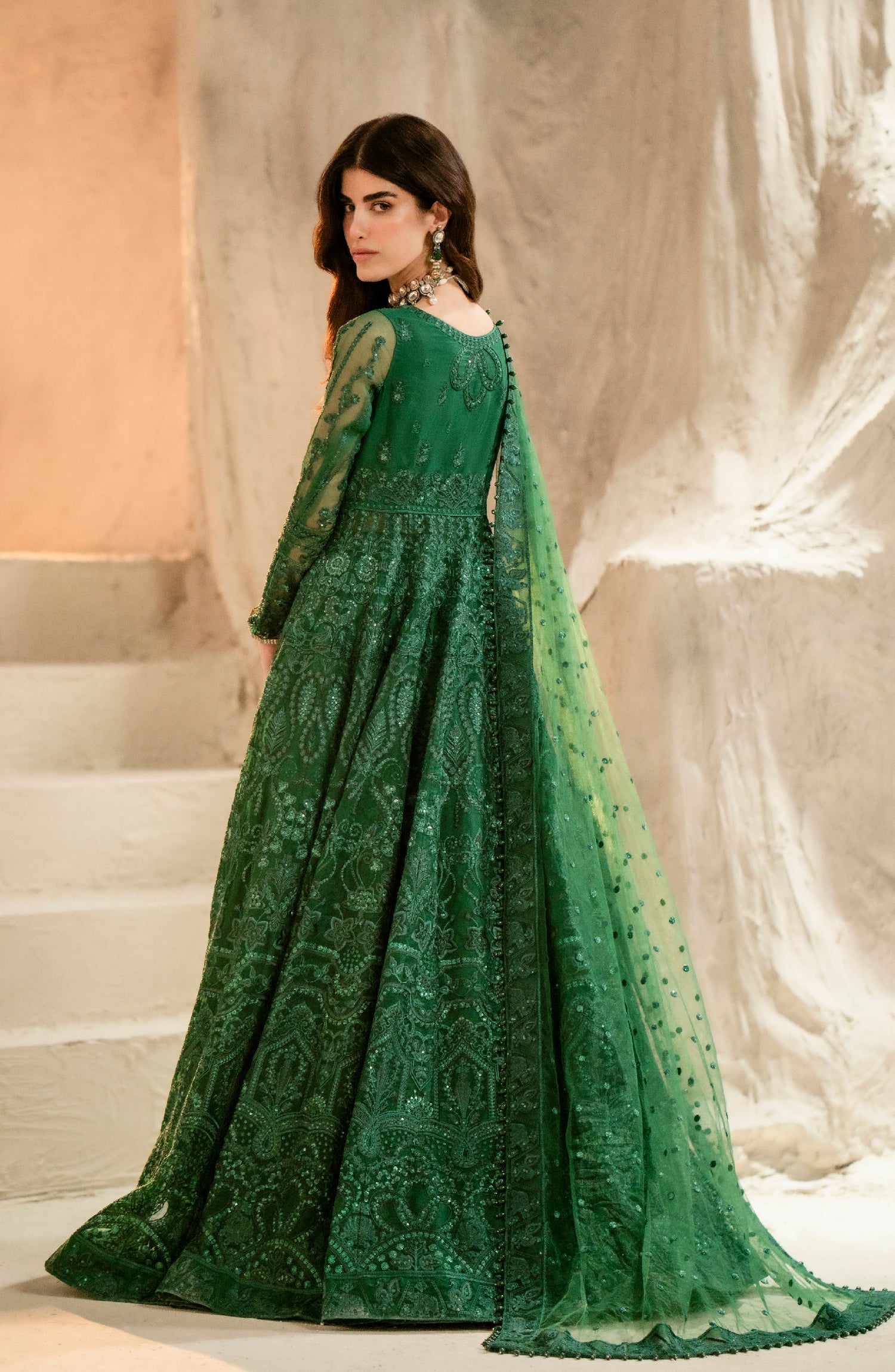 Maryum N Maria | Mehr o Maah Bridals | MW23-540-Selket -  Maryum N Maria Bridal -  House of Maryam