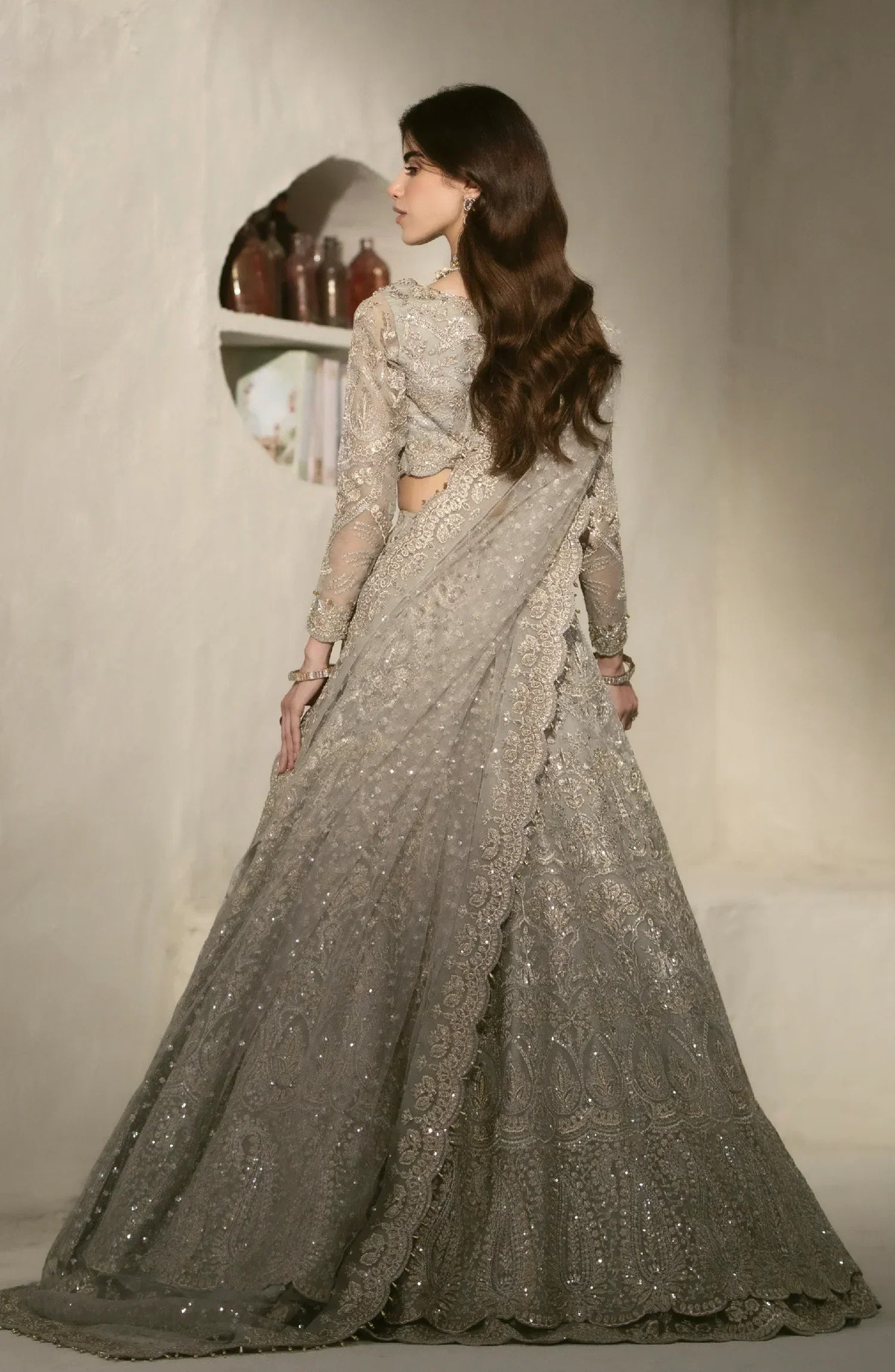 Maryum N Maria | Mehr o Maah Bridals | MW23-533-Feme -  Maryum N Maria Bridal - Original Designer Dress - House of Maryam