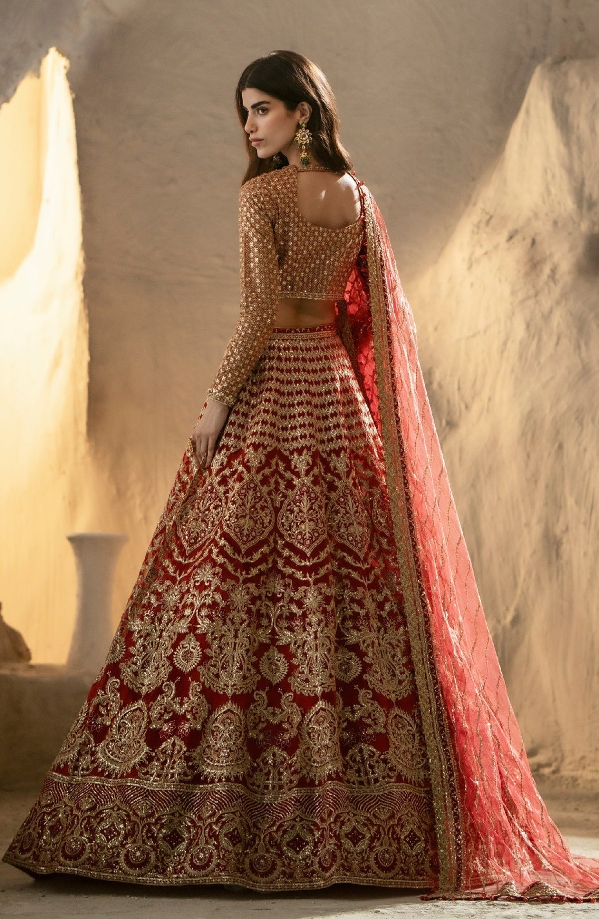 Maryum N Maria | Mehr o Maah Bridals | MW23-537-Mandisa -  Maryum N Maria Bridal - Original Designer Dress - House of Maryam