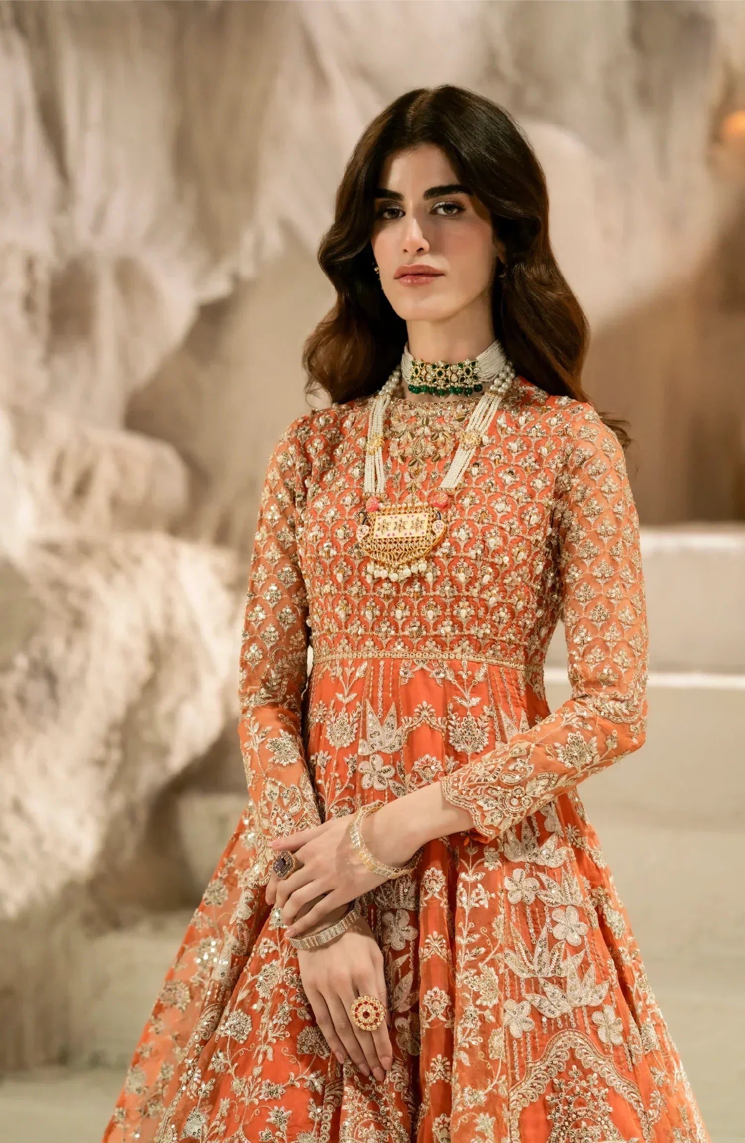 Maryum N Maria | Mehr o Maah Bridals | MW23-532-Maye by Designer Maryum N Maria - House of Maryam - Pakistani Designer Ethnic Wear in {{ shop.shopifyCountryName }}