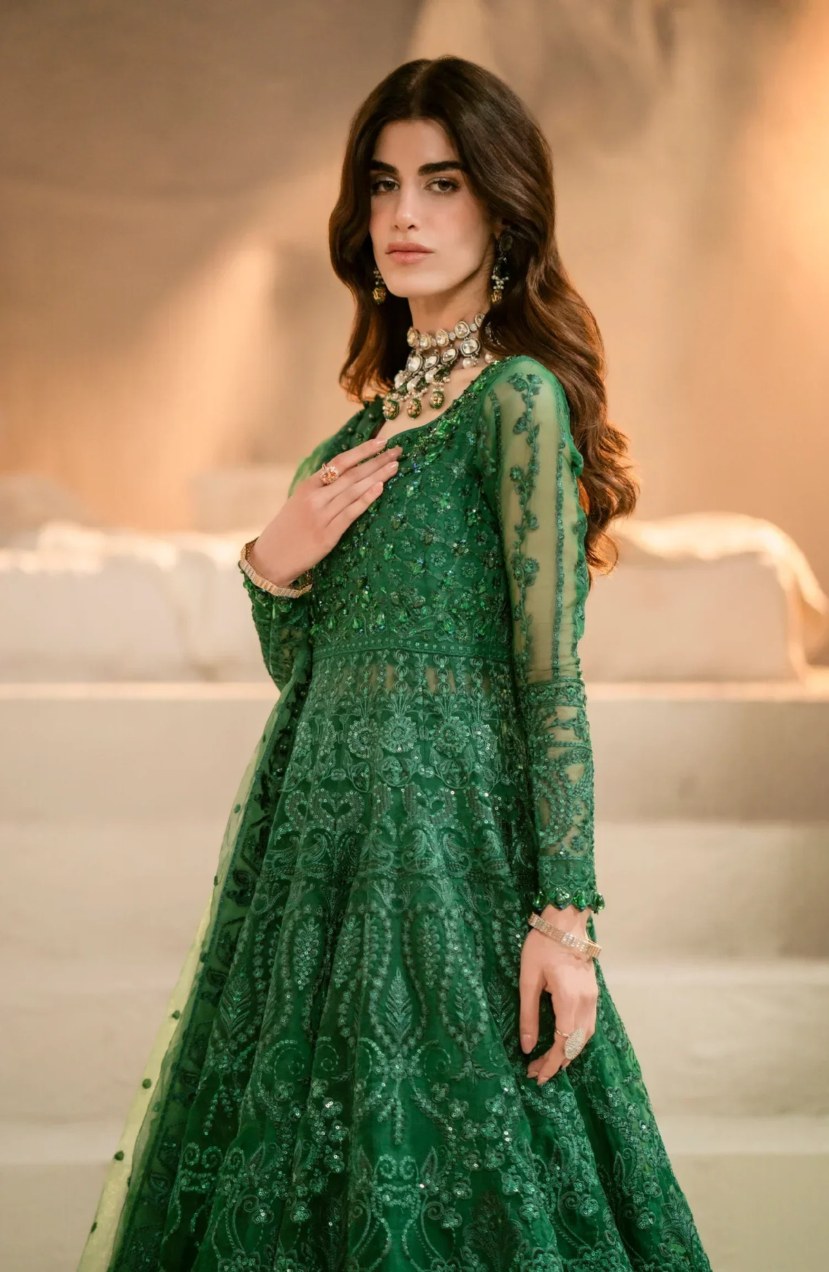 Maryum N Maria | Mehr o Maah Bridals | MW23-540-Selket -  Maryum N Maria Bridal - Original Designer Dress - House of Maryam