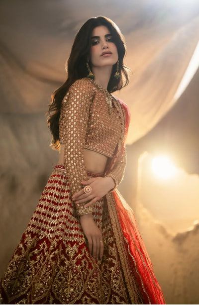 Maryum N Maria | Mehr o Maah Bridals | MW23-537-Mandisa -  Maryum N Maria Bridal - Original Designer Dress - House of Maryam