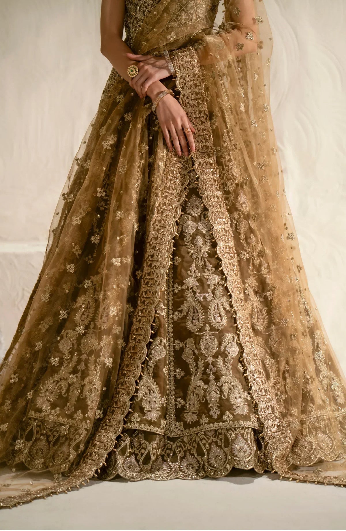 Maryum N Maria | Mehr o Maah Bridals | MW23-539-Bennu -  Maryum N Maria Bridal - Original Designer Dress - House of Maryam