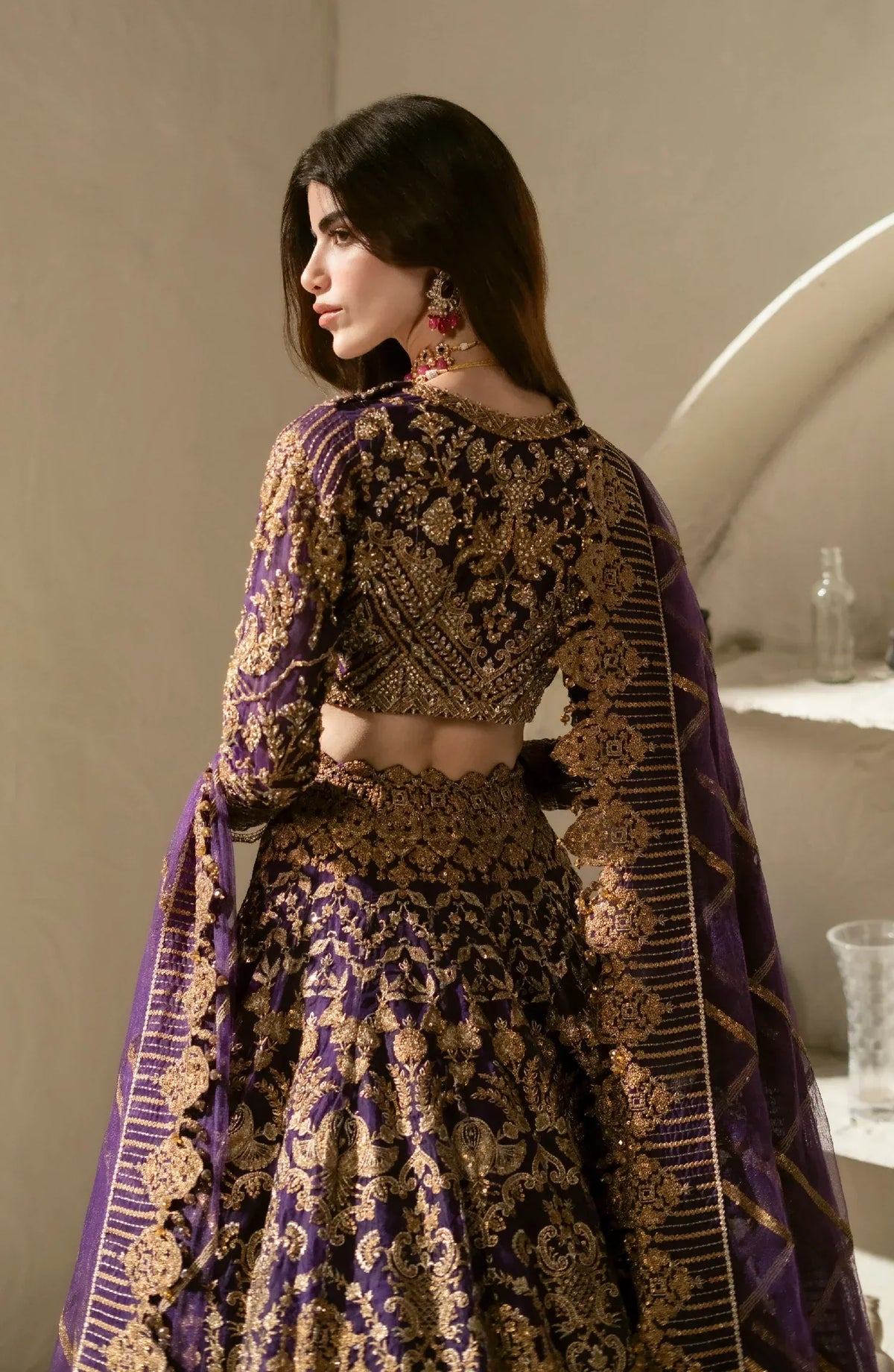 Maryum N Maria | Mehr o Maah Bridals | MW23-538-Nour -  Maryum N Maria Bridal - Original Designer Dress - House of Maryam