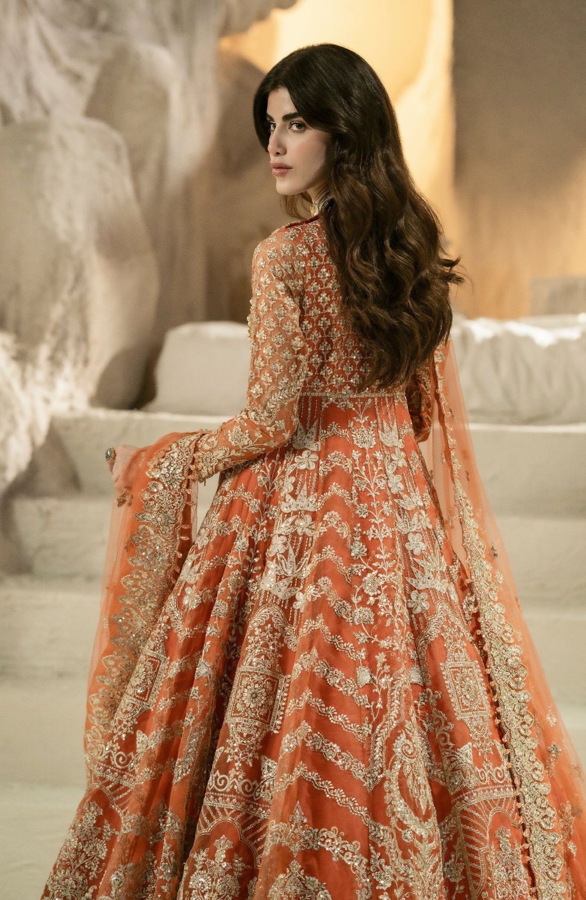 Maryum N Maria | Mehr o Maah Bridals | MW23-532-Maye -  Maryum N Maria Bridal - Original Designer Dress - House of Maryam