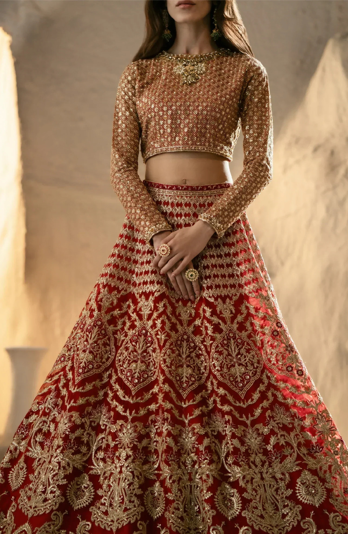 Maryum N Maria | Mehr o Maah Bridals | MW23-537-Mandisa -  Maryum N Maria Bridal - Original Designer Dress - House of Maryam