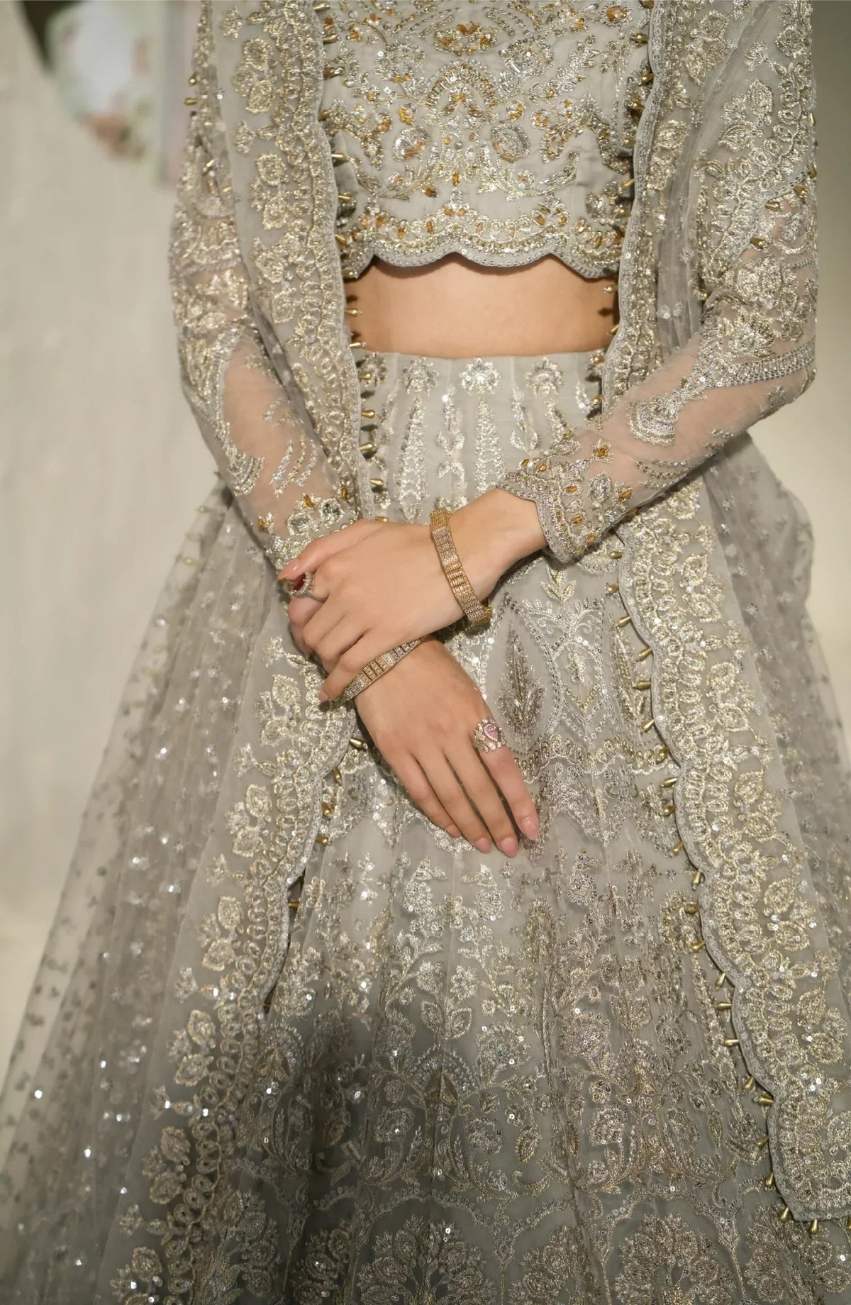 Maryum N Maria | Mehr o Maah Bridals | MW23-533-Feme -  Maryum N Maria Bridal - Original Designer Dress - House of Maryam