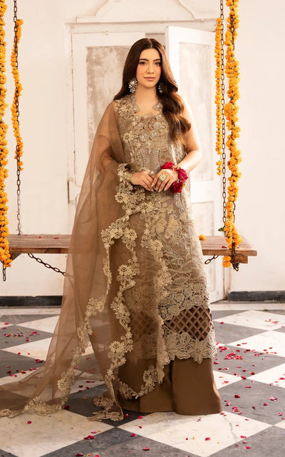 Asifa and Nabeel | Sunehri Eid 25 | Mehrunisa-(SEF25-07) -  Asifa and Nabeel Ladies Clothes - Original Designer Dress - House of Maryam