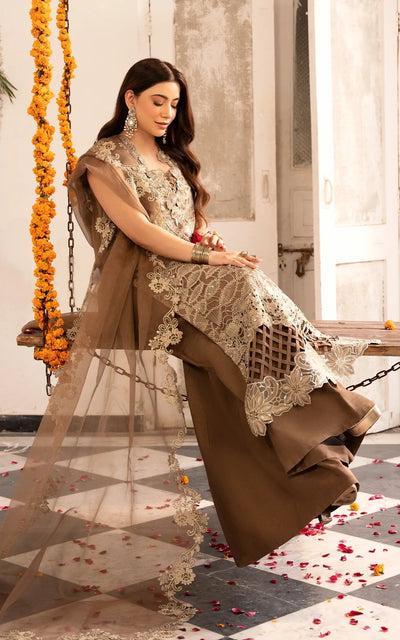 Asifa and Nabeel | Sunehri Eid 25 | Mehrunisa-(SEF25-07) -  Asifa and Nabeel Ladies Clothes - Original Designer Dress - House of Maryam