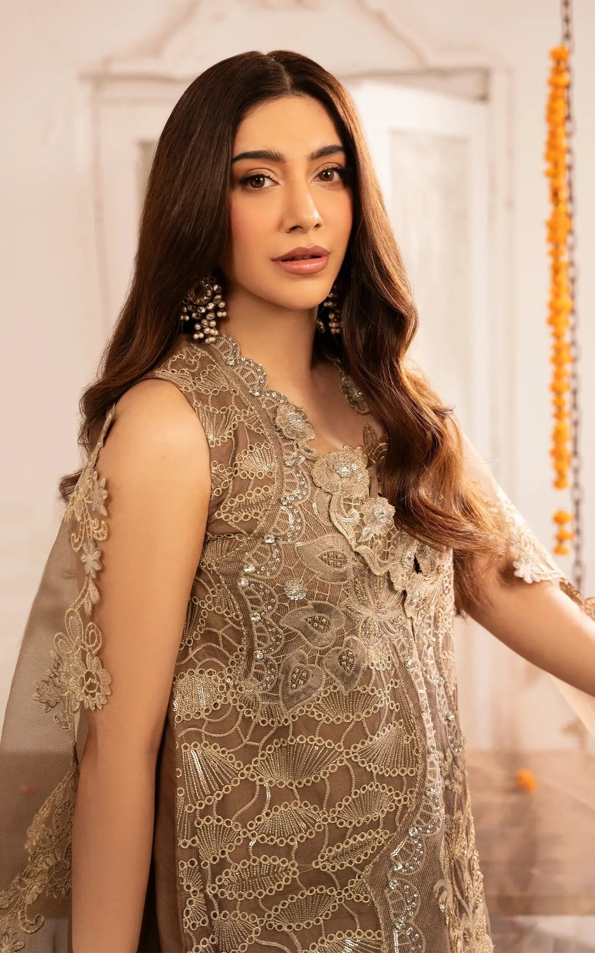 Asifa and Nabeel | Sunehri Eid 25 | Mehrunisa-(SEF25-07) -  Asifa and Nabeel Ladies Clothes - Original Designer Dress - House of Maryam