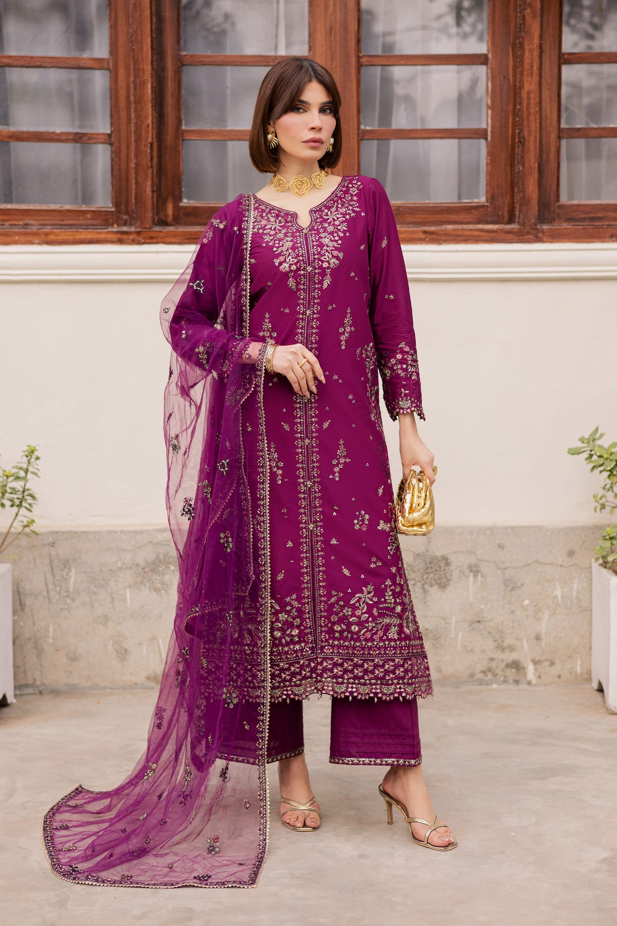 Batik | Feyre Luxury Lawn Eid Edit 26' | Merissa 3Pc