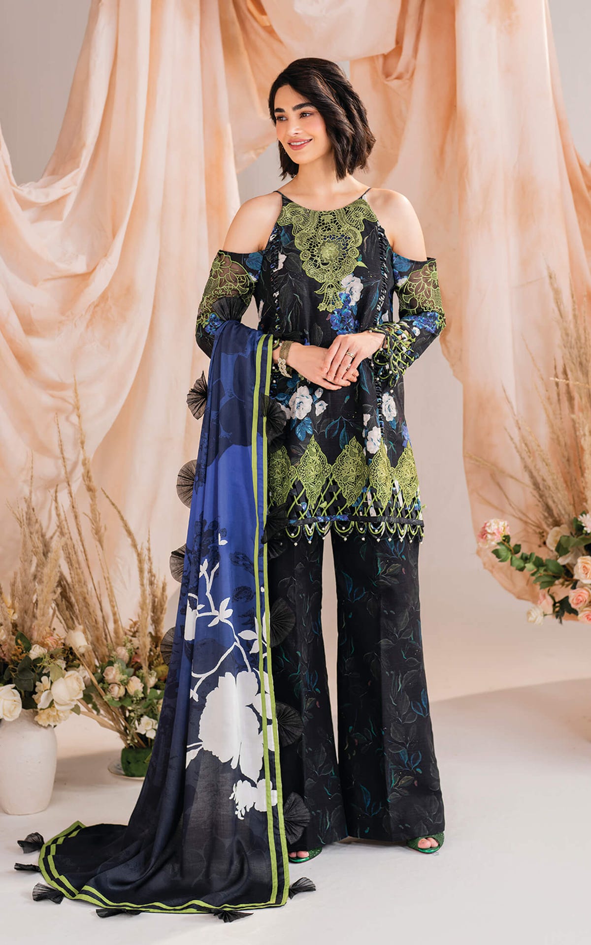 Asifa and Nabeel | Winter Meraki 24 | Midnight-MW-02 -  Asifa and Nabeel Ladies Clothes - Original Designer Dress - House of Maryam