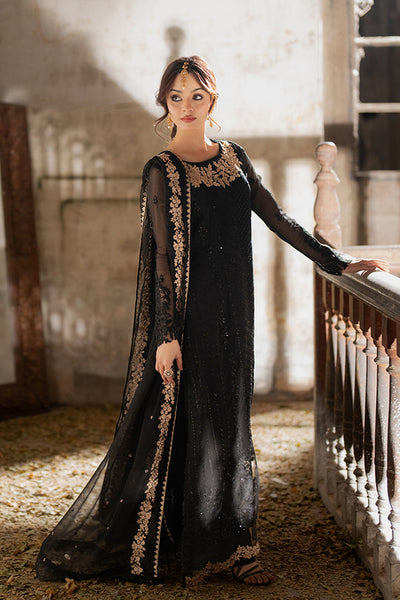 Azure | Ensembles Embroidered Formals | Midnight Veil -  Azure Ladies Clothes - Original Designer Dress - House of Maryam