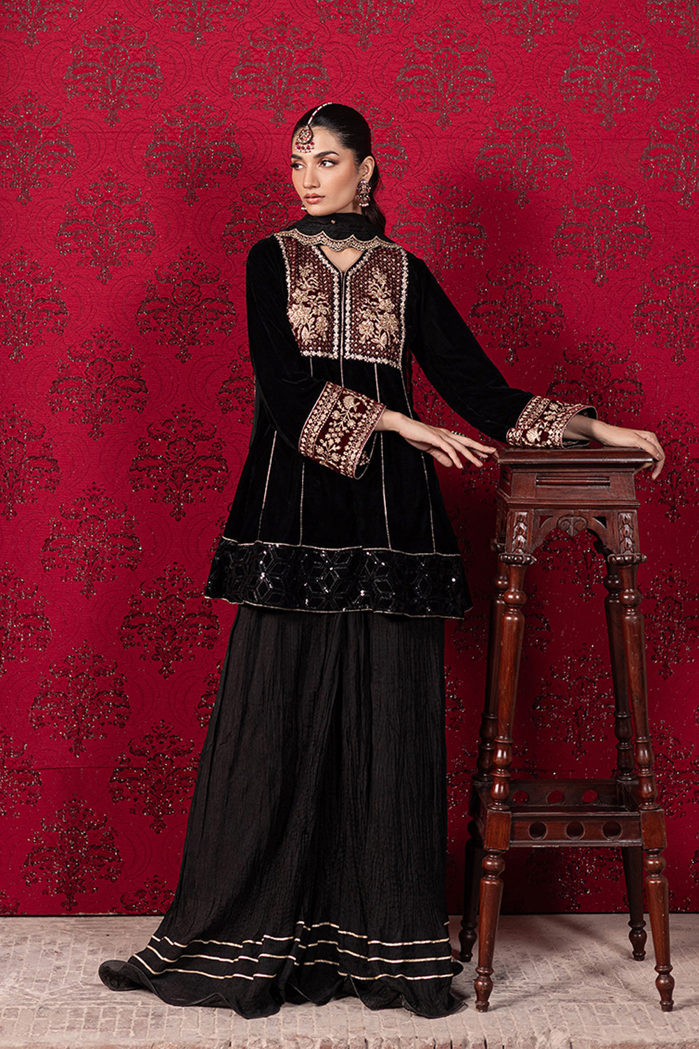 Azure | Vogue Formals | Midnight Wine -  Azure Ladies Clothes - Original Designer Dress - House of Maryam