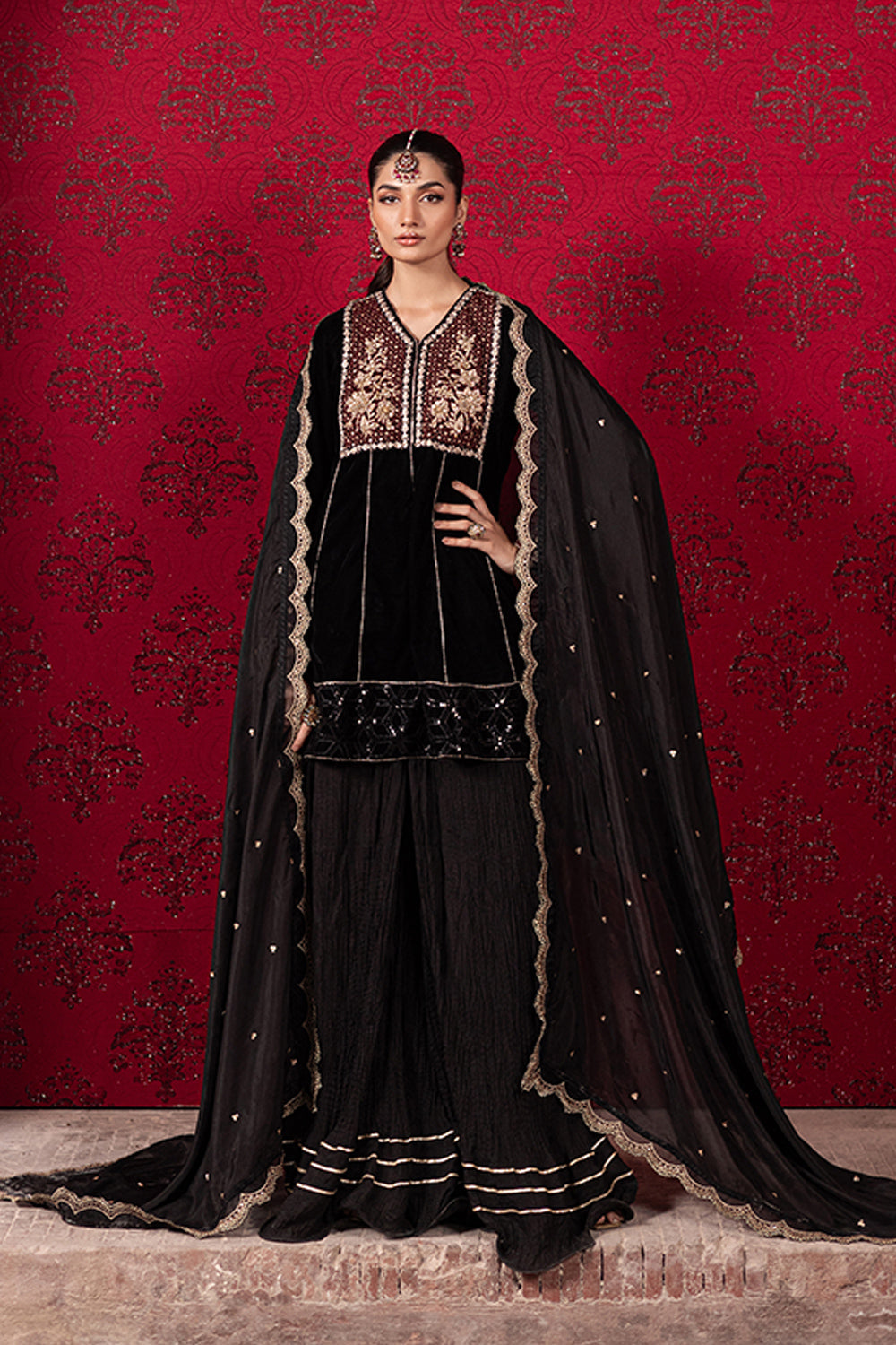 Azure | Vogue Formals | Midnight Wine -  Azure Ladies Clothes - Original Designer Dress - House of Maryam