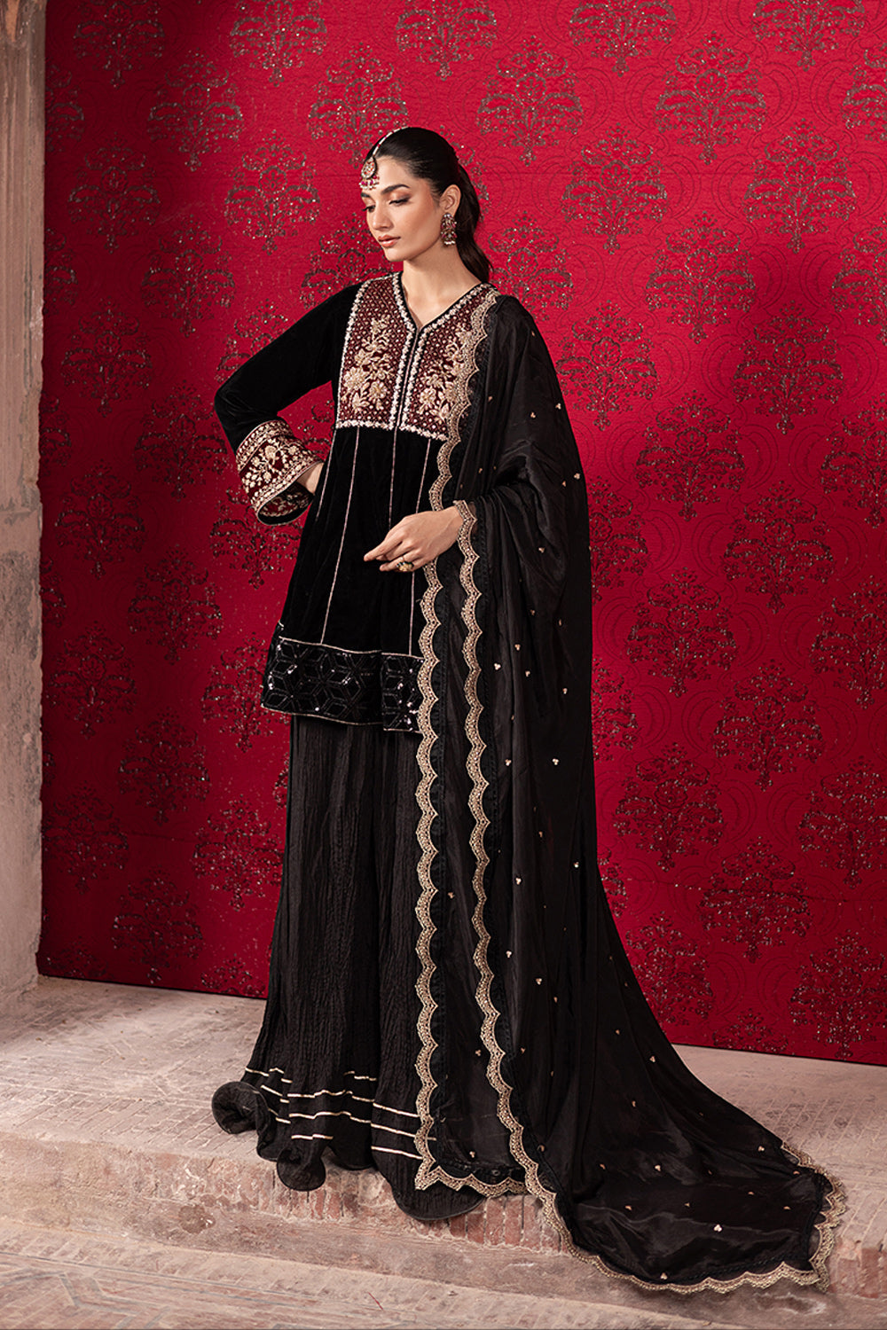 Azure | Vogue Formals | Midnight Wine -  Azure Ladies Clothes - Original Designer Dress - House of Maryam
