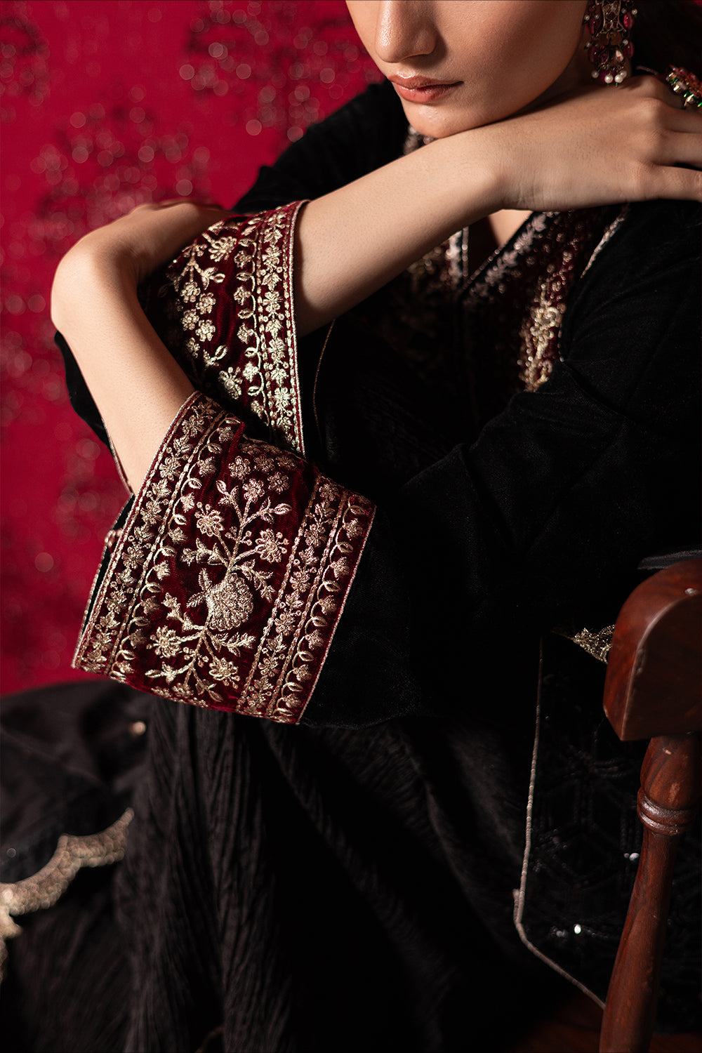 Azure | Vogue Formals | Midnight Wine -  Azure Ladies Clothes - Original Designer Dress - House of Maryam