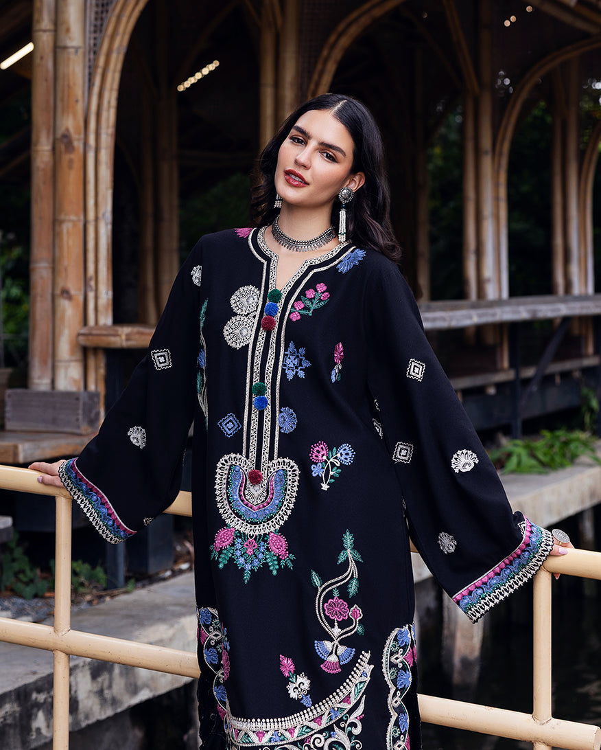 Mushq | Hemline Karandi | Midnight Rune, image 3