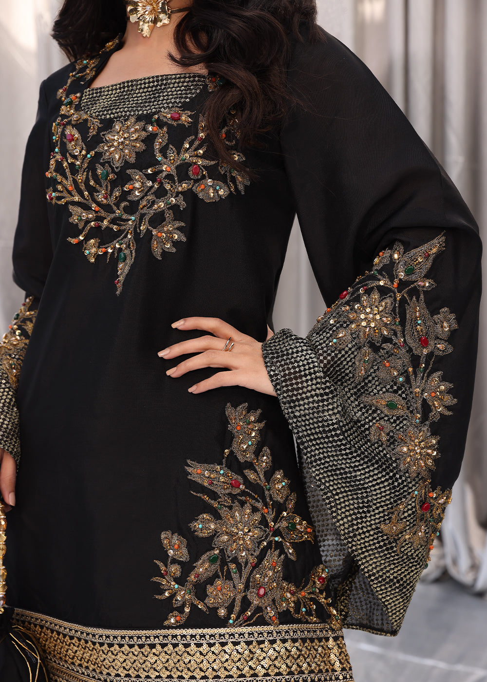 Musferah Saad | Moonlit Glam | Midnight bloom, image 3