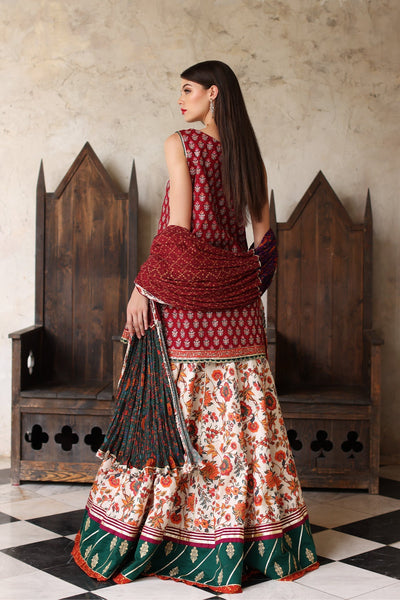 Mina Kashif | Festive Lawn | Janan -  Mina Kashif Luxury - Original Designer Dress - House of Maryam