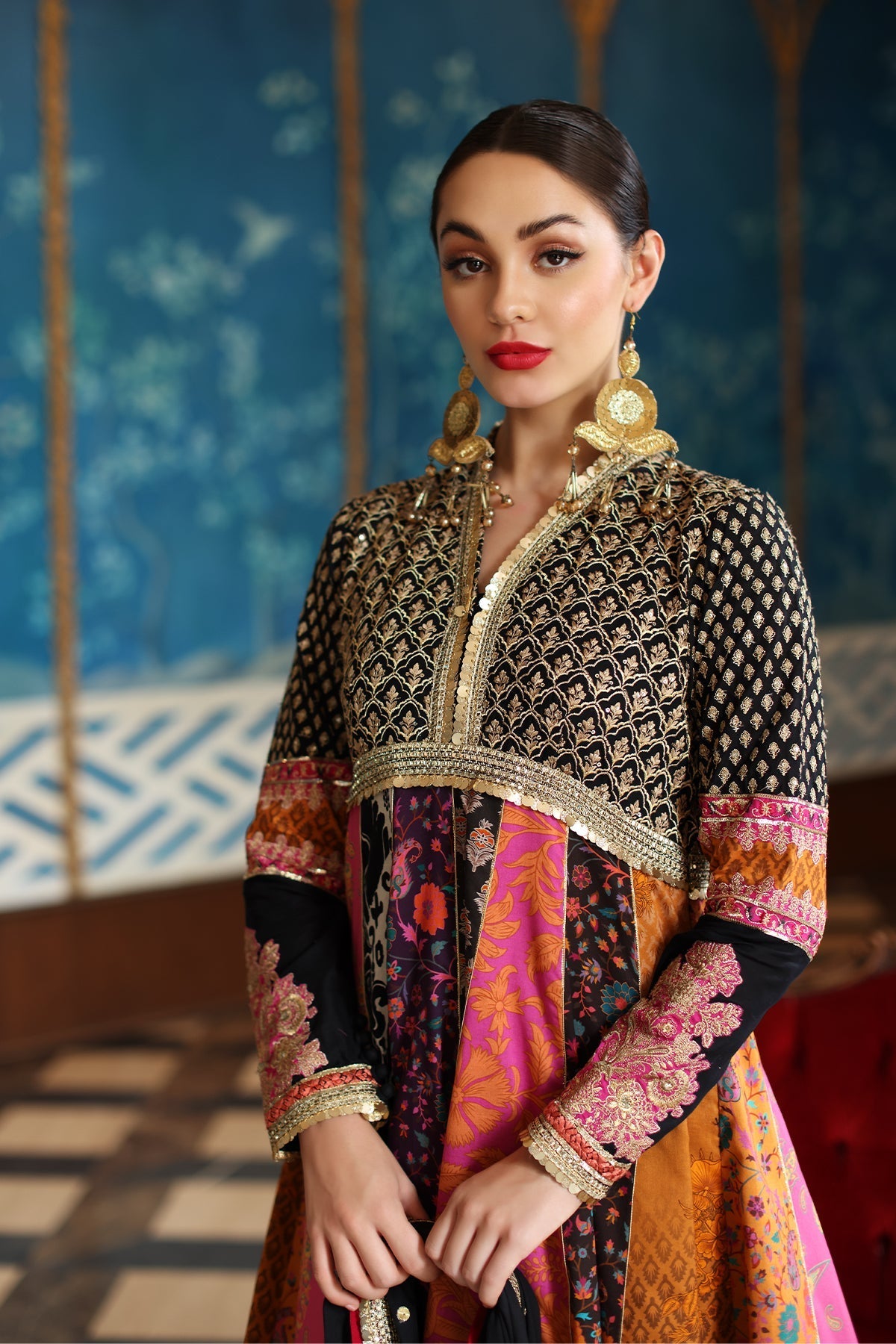 Mina Kashif | Festive Lawn | Misty -  Mina Kashif Luxury - Original Designer Dress - House of Maryam