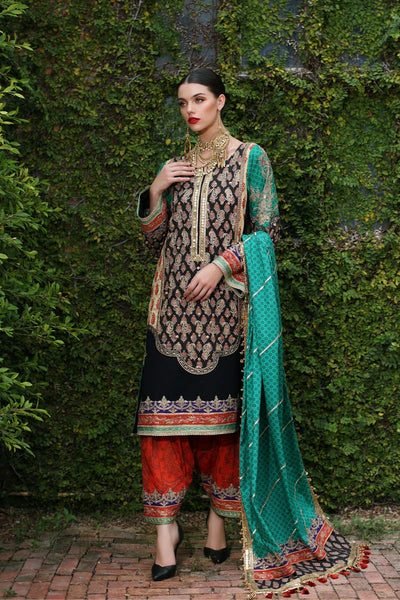 Mina Kashif | Festive Lawn | Zenel -  Mina Kashif Luxury - Original Designer Dress - House of Maryam