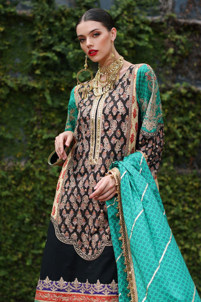 Mina Kashif | Festive Lawn | Zenel -  Mina Kashif Luxury - Original Designer Dress - House of Maryam