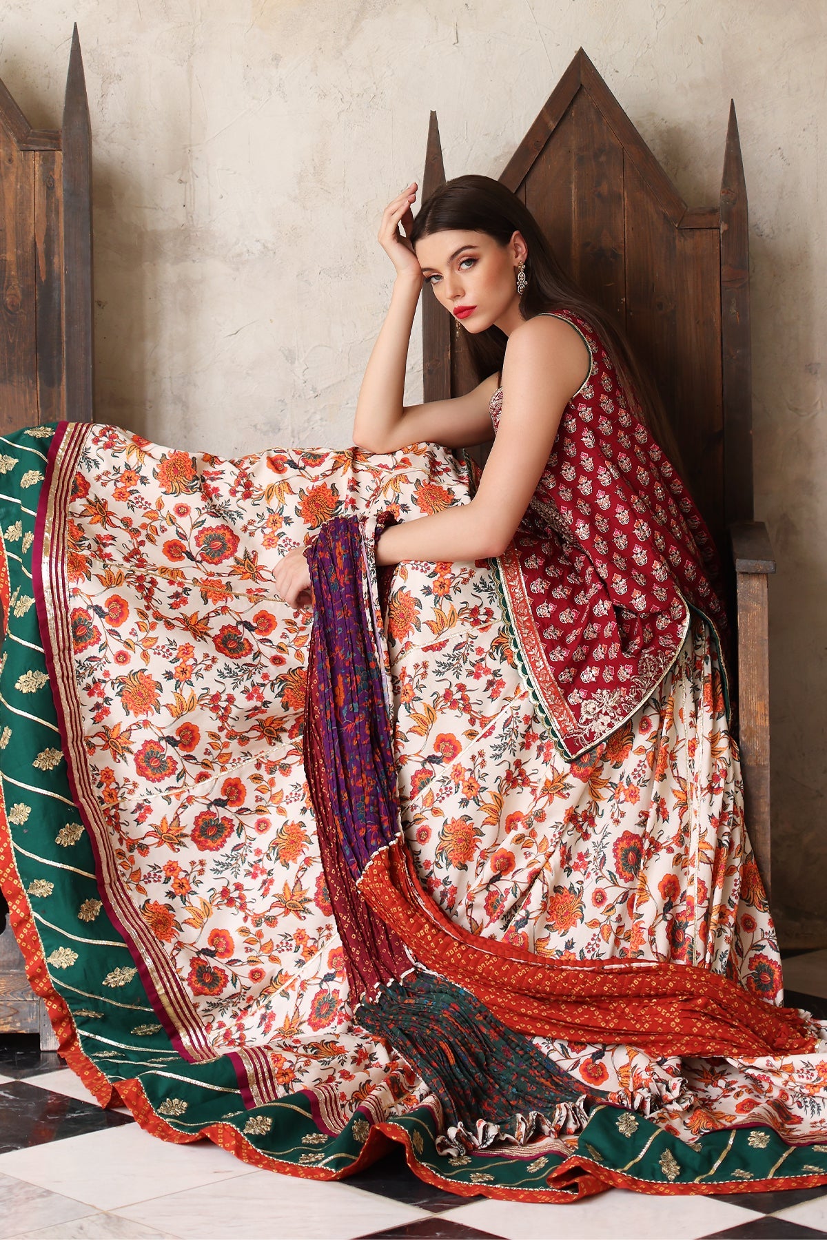 Mina Kashif | Festive Lawn | Janan -  Mina Kashif Luxury - Original Designer Dress - House of Maryam