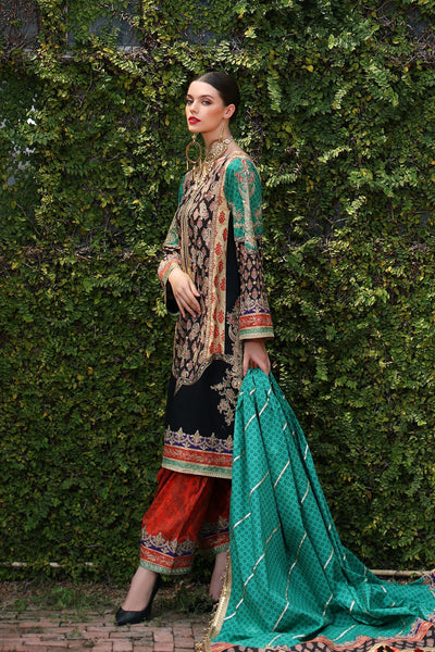 Mina Kashif | Festive Lawn | Zenel -  Mina Kashif Luxury - Original Designer Dress - House of Maryam