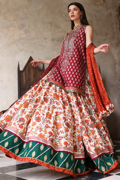 Mina Kashif | Festive Lawn | Janan -  Mina Kashif Luxury - Original Designer Dress - House of Maryam