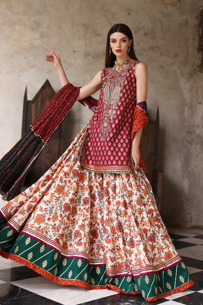 Mina Kashif | Festive Lawn | Janan -  Mina Kashif Luxury - Original Designer Dress - House of Maryam