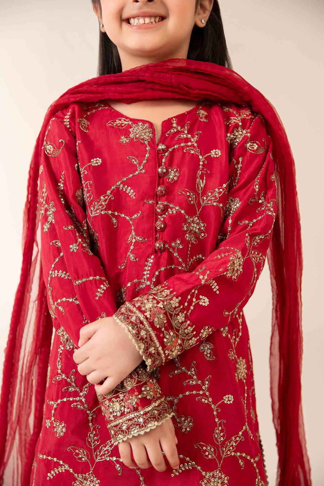 Maria B | Girls | MKS-EA25-51 (Red)