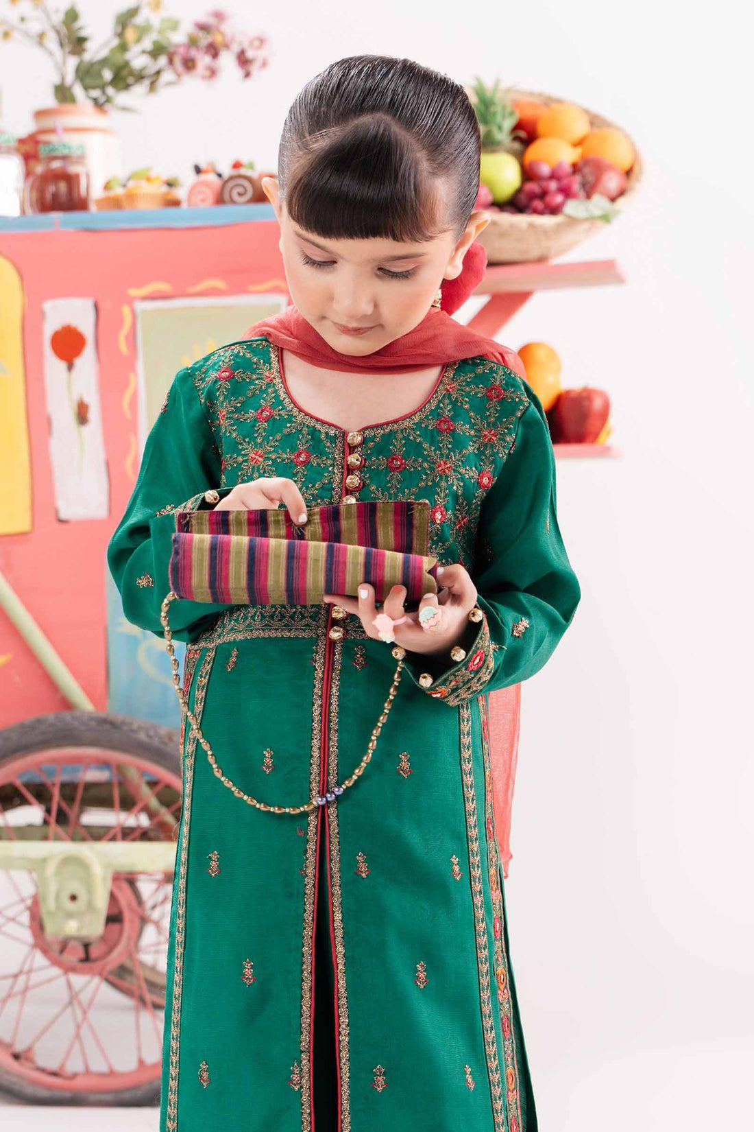 Maria B | Girls | MKS-EA25-52 (Green)